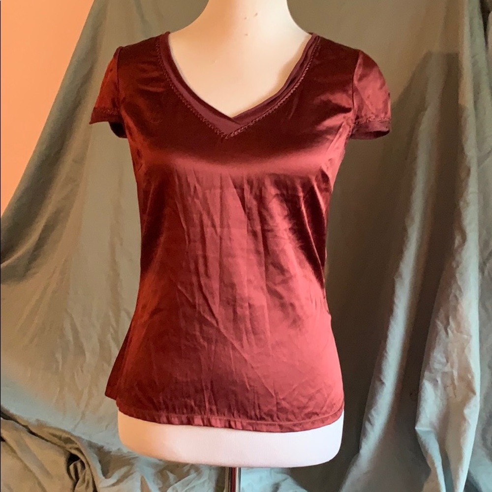 Eli’s tahari silk blouse